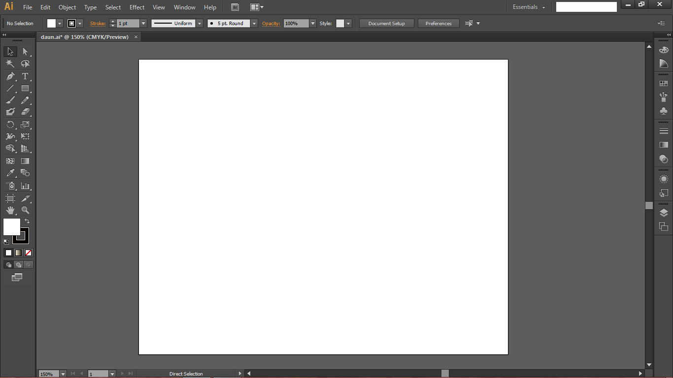 Hasil gambar untuk tampilan adobe illustrator